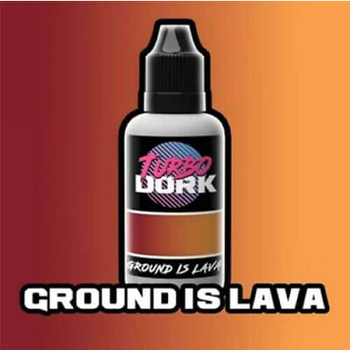 Turboshift Acrylic Paint Ground Is Lava 20mL Bottle