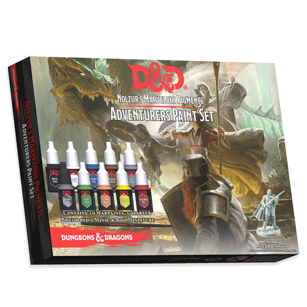 D&D Nolzurs Marvelous Pigments Adventurers Paint Set