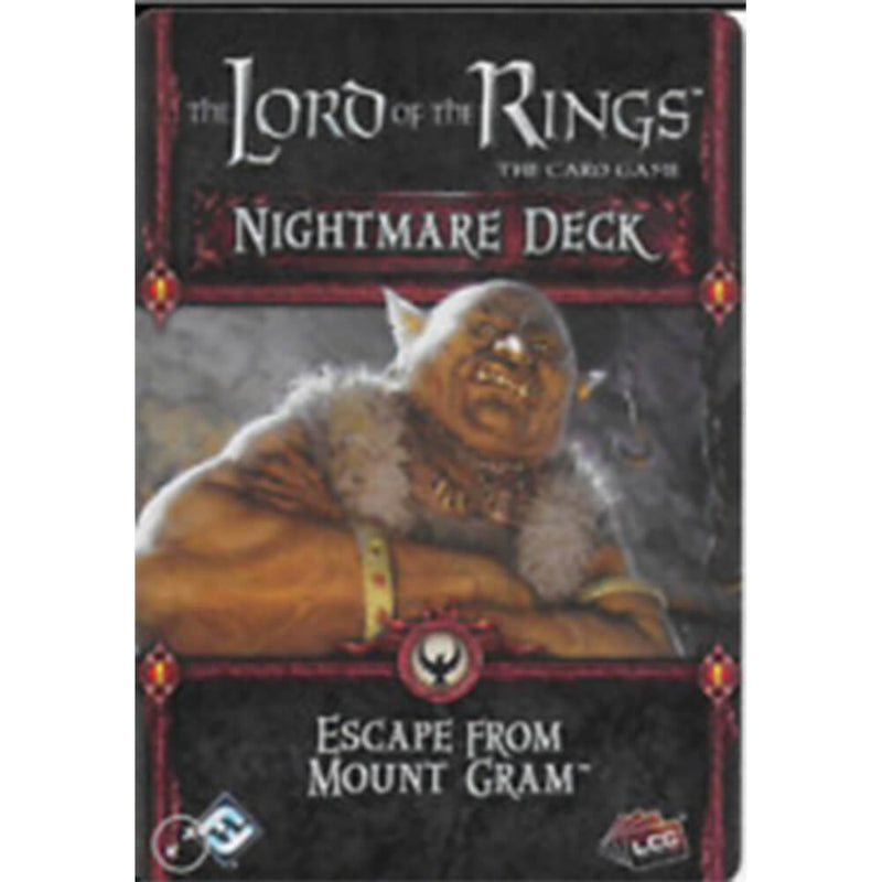 Lord of the Rings LCG Escape from Mount Gram Nightmare Deck