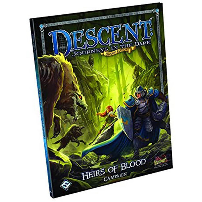 Descent 2nd Edition Heirs of Blood Campaign Book Board Game