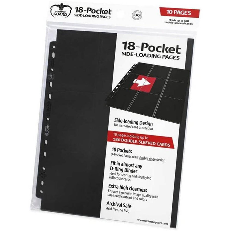 Ultimate Guard 18 Pocket Pages Side Loading