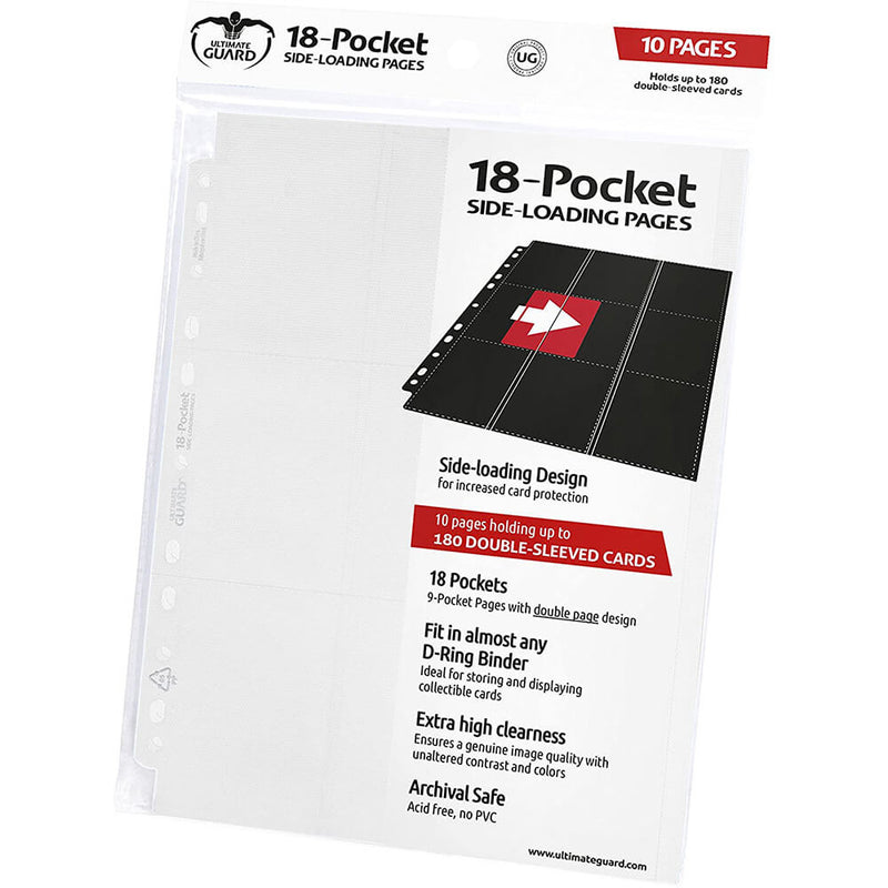 Ultimate Guard 18 Pocket Pages Side Loading