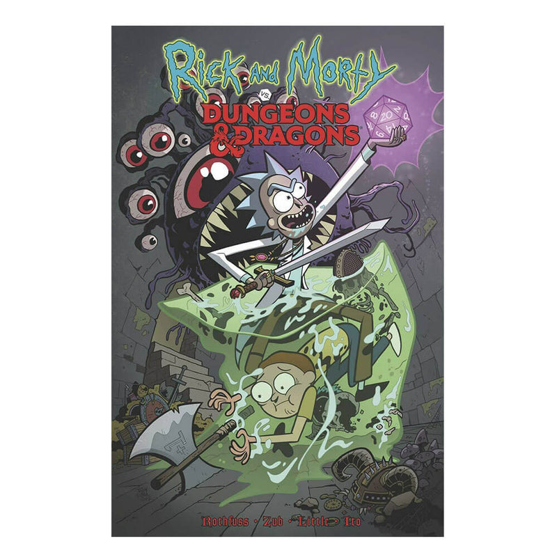 D&D Rick and Morty VS Dungeons & Dragons Comic Book
