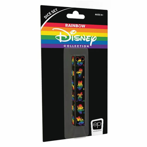 Disney Rainbow Dice Set