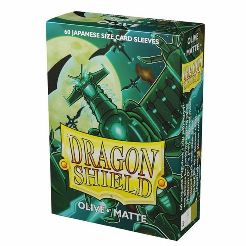 Dragon Shield Matte Olive Japanese Sleeves Box of 60