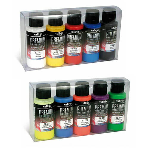 Vallejo Premium Colour Paint Set of 5