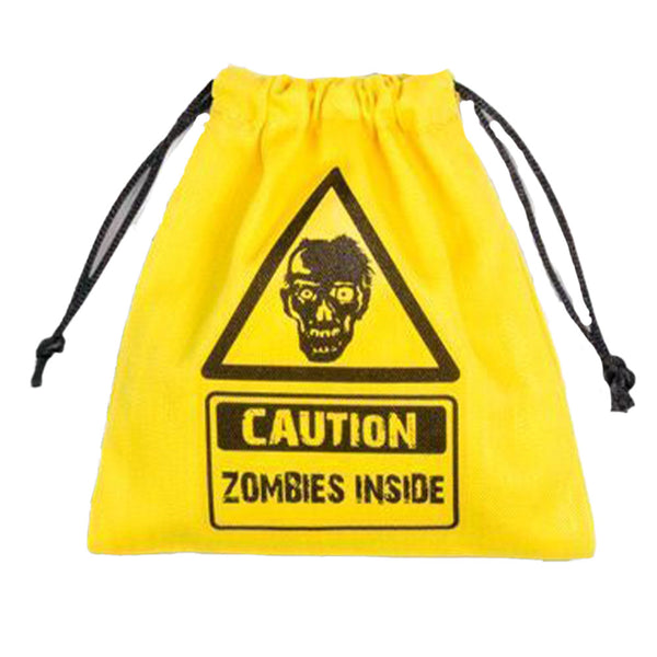 Q Workshop Zombie Zone Dice Bag (Yellow)