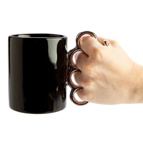 Knuckle Duster Ceramic Mug