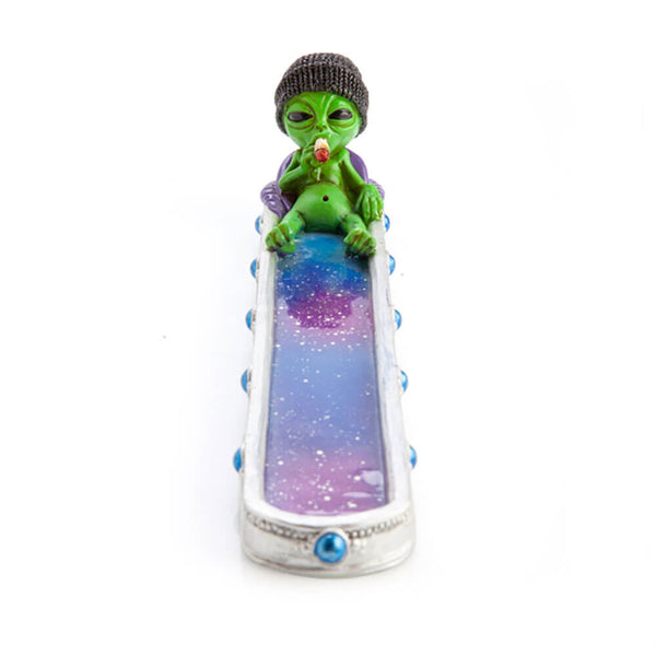 Stoned Alien Flat Incense Burner