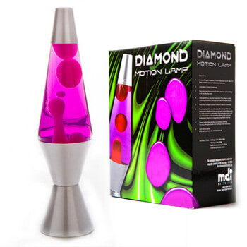 Silver-Pink-Purple Diamond Motion Lamp