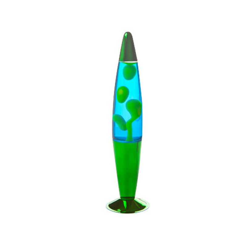 Green-Yellow-Blue Metallic Peace Motion Lamp