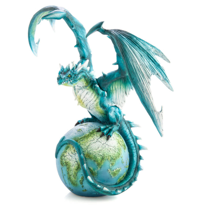 Earth Dragon and Globe Figurine