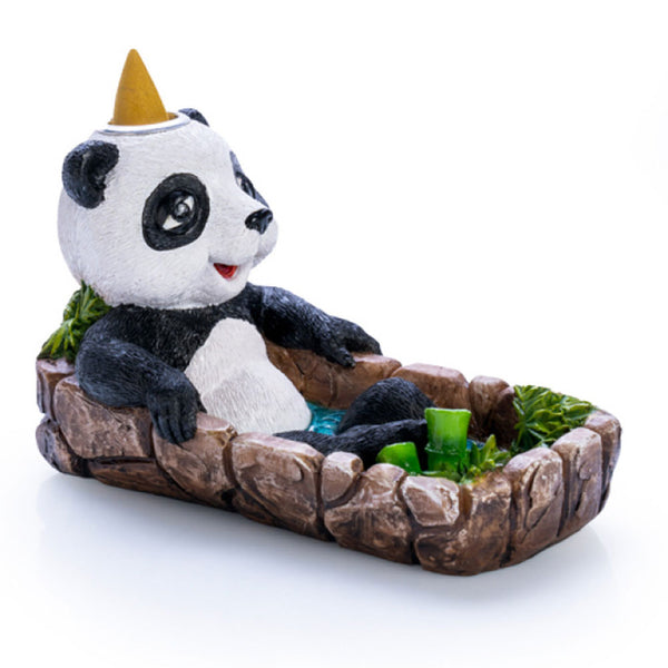 Panda Backflow Incense Burner