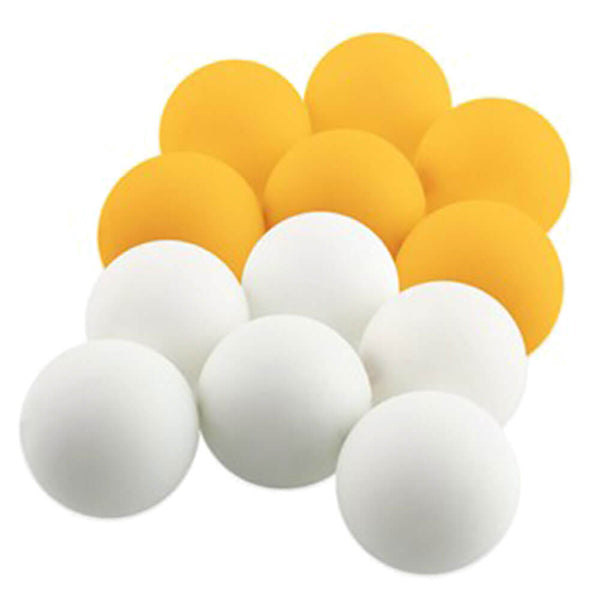 1 Star Table Tennis Balls White/Orange (Pack of 12)