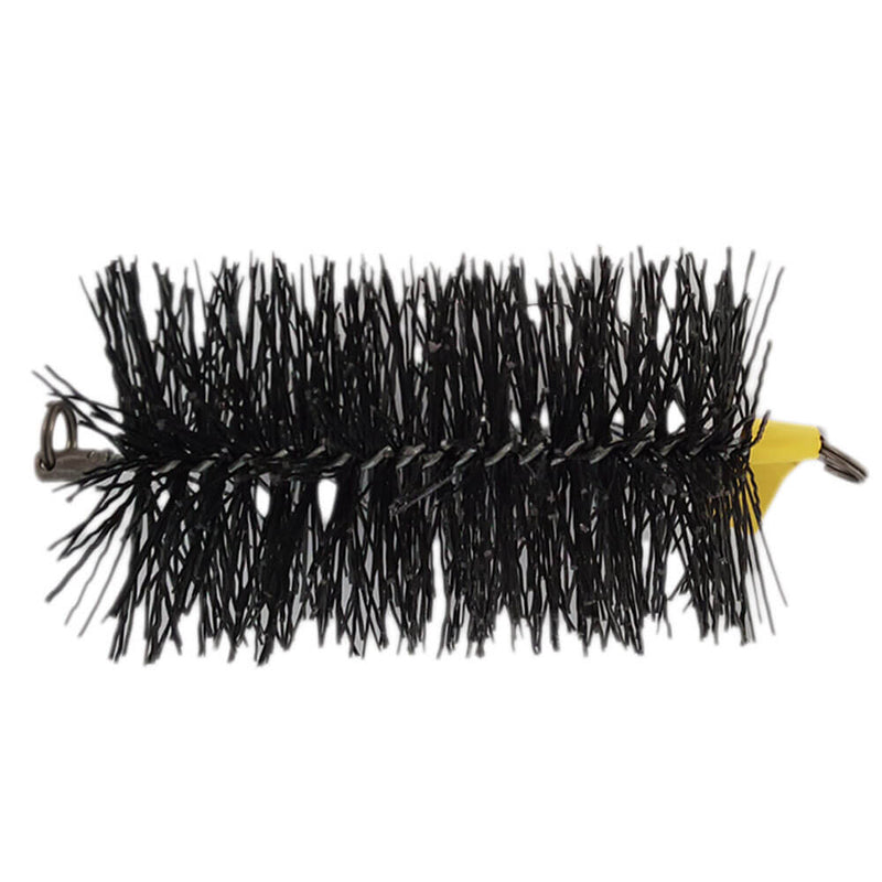 FireUp Black Polypropylene Pull Thru Flue Brush (5 inch)