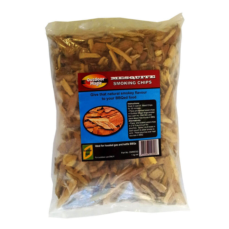 Outdoor Magic Mesquite Smoking Chips (1kg)