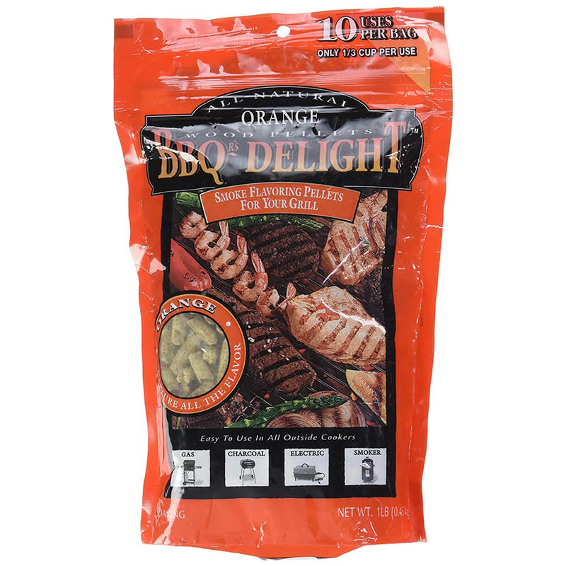 BBQers Delight Orange Wood for BBQ and Camping