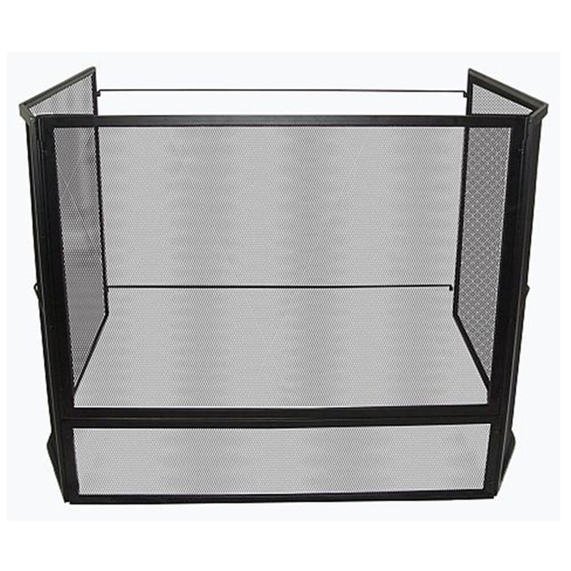 FireUp Fire Screen Small Mesh Childguard with Gate