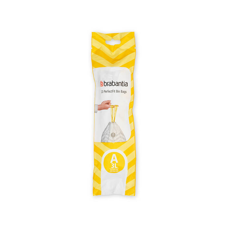 Brabantia Smartfix Pedal Bin Liner (20 Bags)