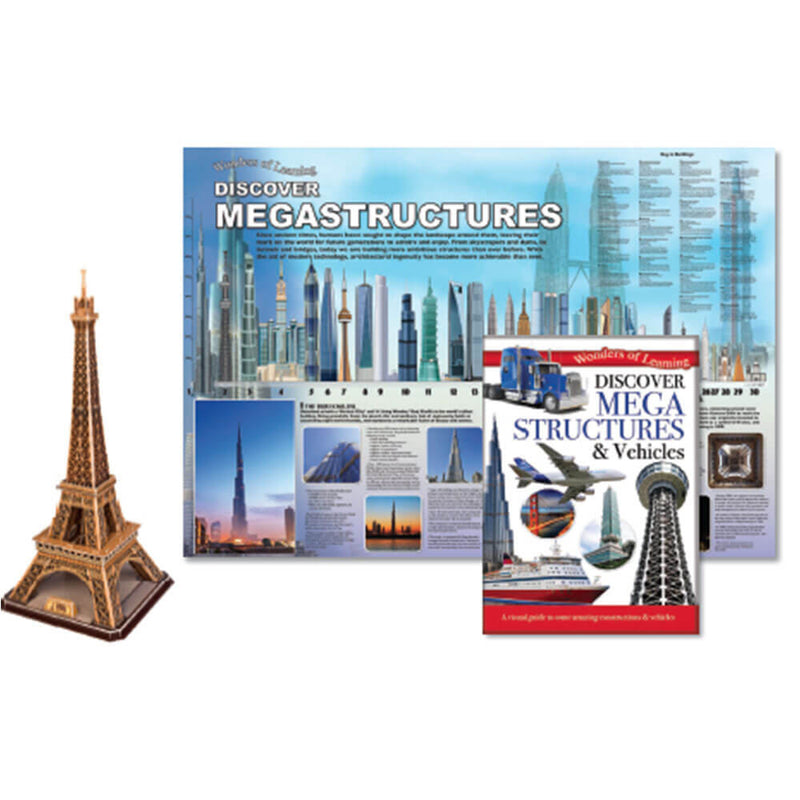 Wonders of Learning Discover Mega Structures Tin Set