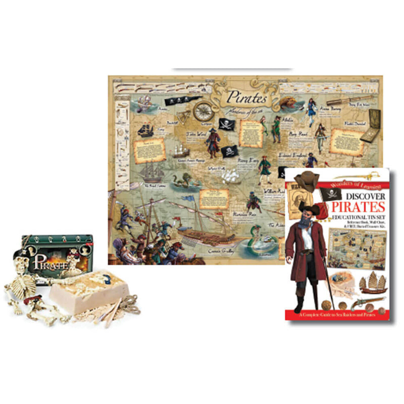 Wonders of Learning Discover Pirates Tin Set
