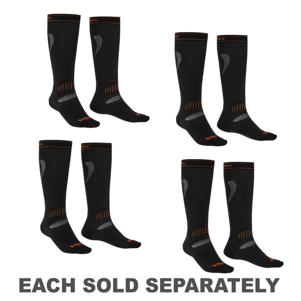 Ski Ultra Fit Sock Black/Orange