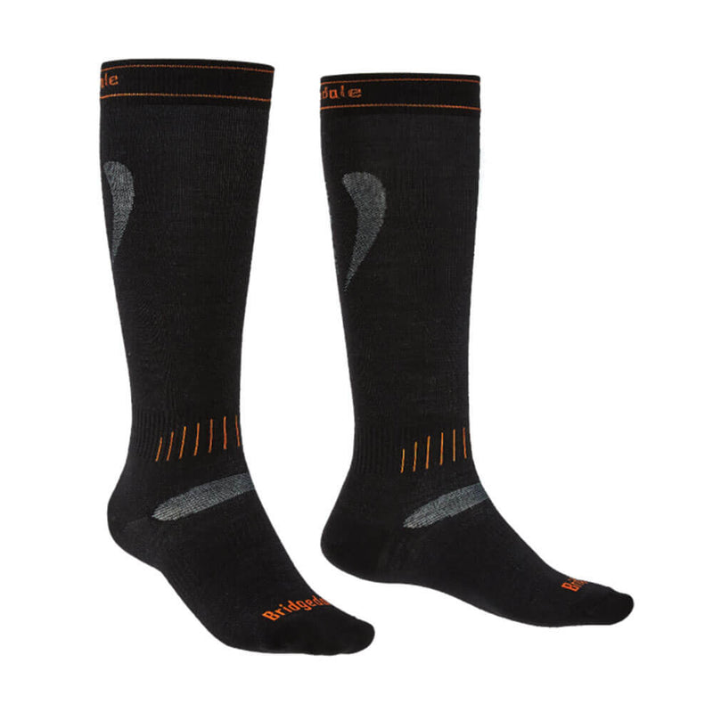Ski Ultra Fit Sock Black/Orange
