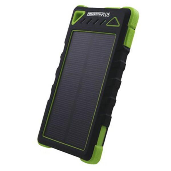 8000mAh Weatherproof Power Bank w/ Solar Recharging