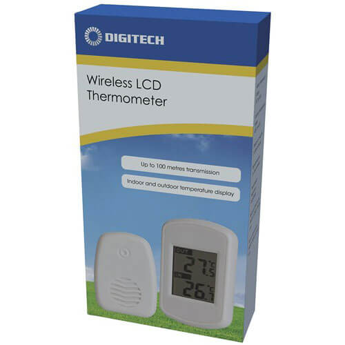 Wireless In & Out LCD Thermometer