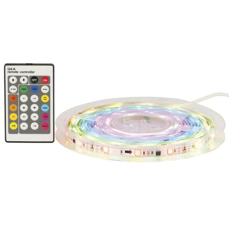 RGB LED Flexible Strip Lighting Kit w/ Effects