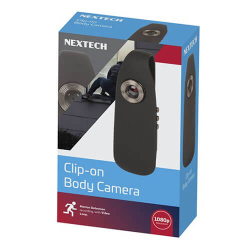 Compact Clip-on 1080p Body Camera