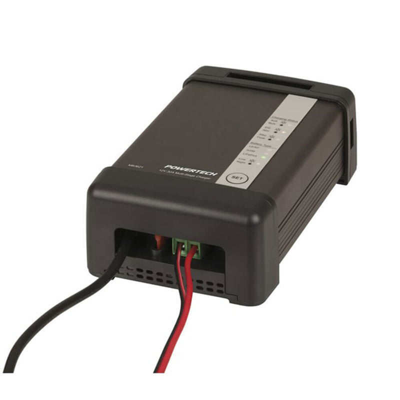 Multi-Stage Btry Charger Lithium & Lead Acid Batt (12V 30A)