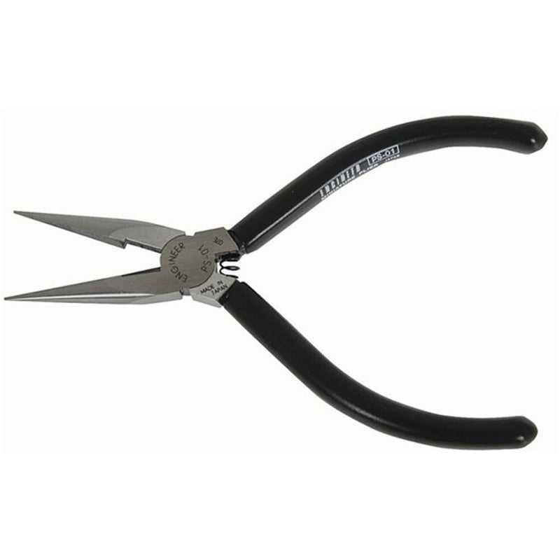 Precision Carbon Steel Long Nose Pliers (125mm)