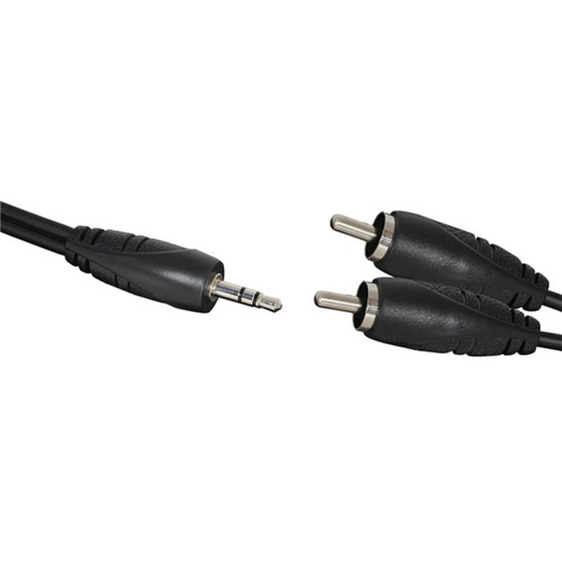 Stereo Audio Cable (3.5mm Plug to 2 x RCA Plug 5m)