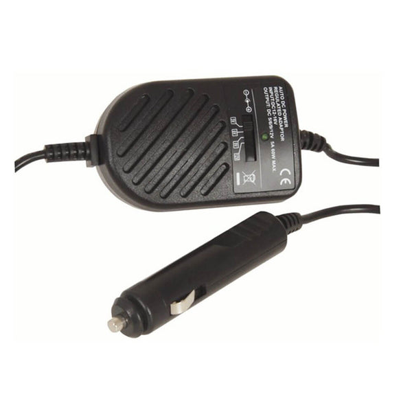 Regulated Car Lighter Power Adaptor w/ Volt Selector (60W)