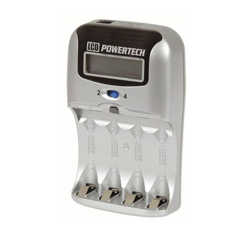 Fast Two Hour Battery Charger (AA/AAA Ni-MH)