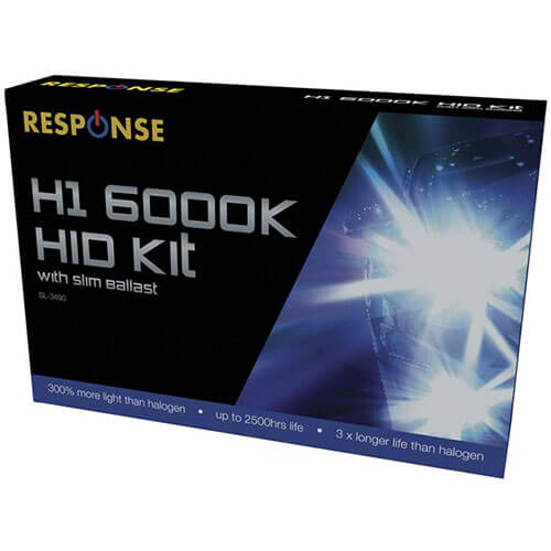 H1 Slim Ballast HID Kit (12V 6000K)
