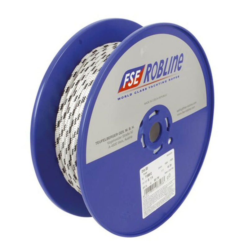 Rope Dbl Braided-Polyester 6mm 100m Roll