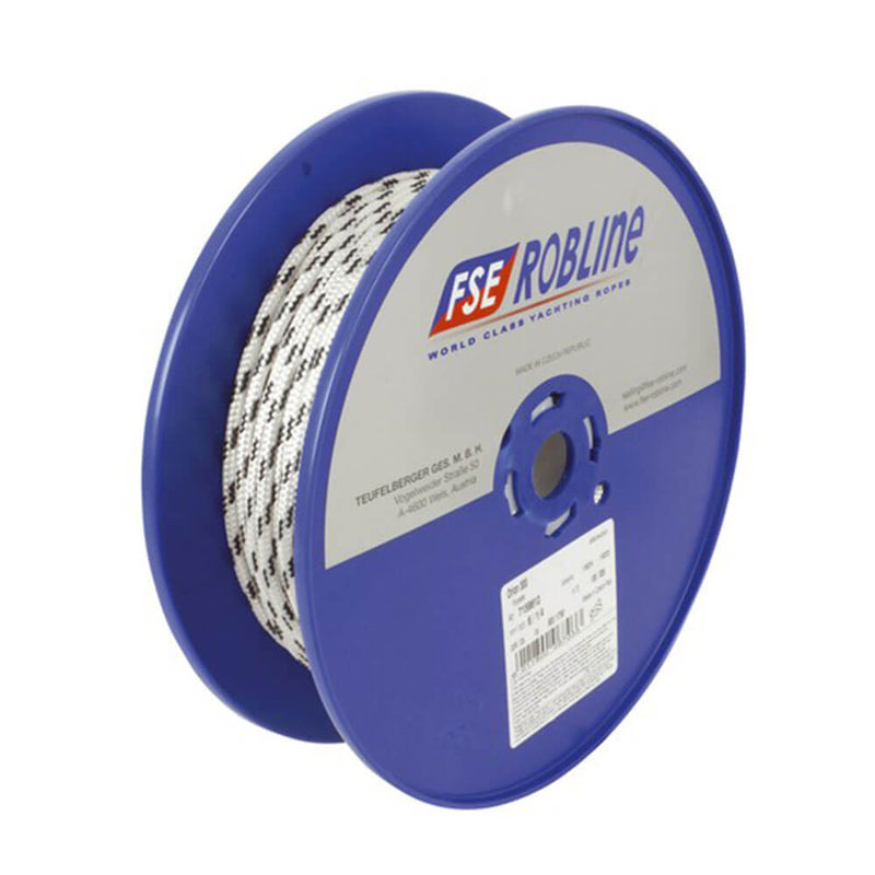 Rope Dbl Braided-Polyester 8mm 100m Roll