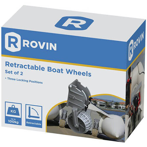 Retractable Boat Wheels