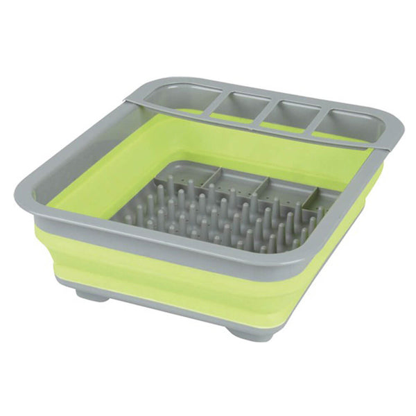 Collapsible Pop-up Dish Tray and Tub