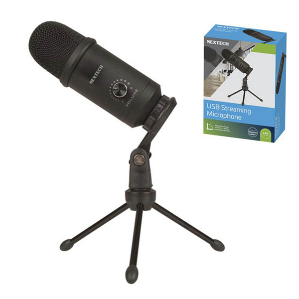 USB Streaming Microphone with Volume Control