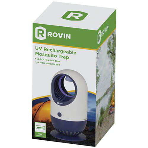 Rovin UV Rechargeable Mosquito Trap with Bait