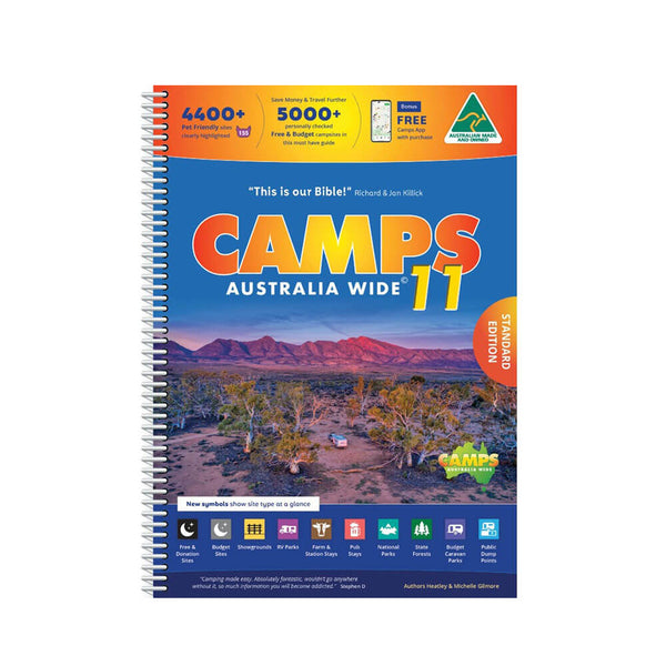 Hema Camps Australia Wide Book (11th Edition)