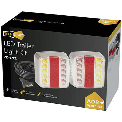 Techlight LED Trailer Light Kit (7m)