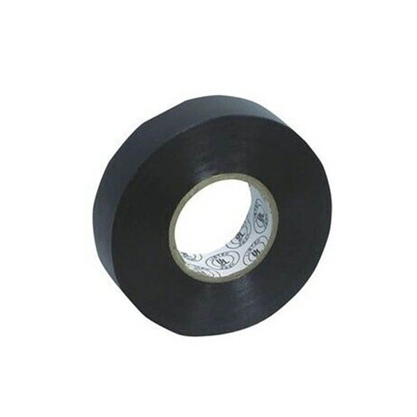 PVC Self-Extinguished Insulation Tape Black (20m)