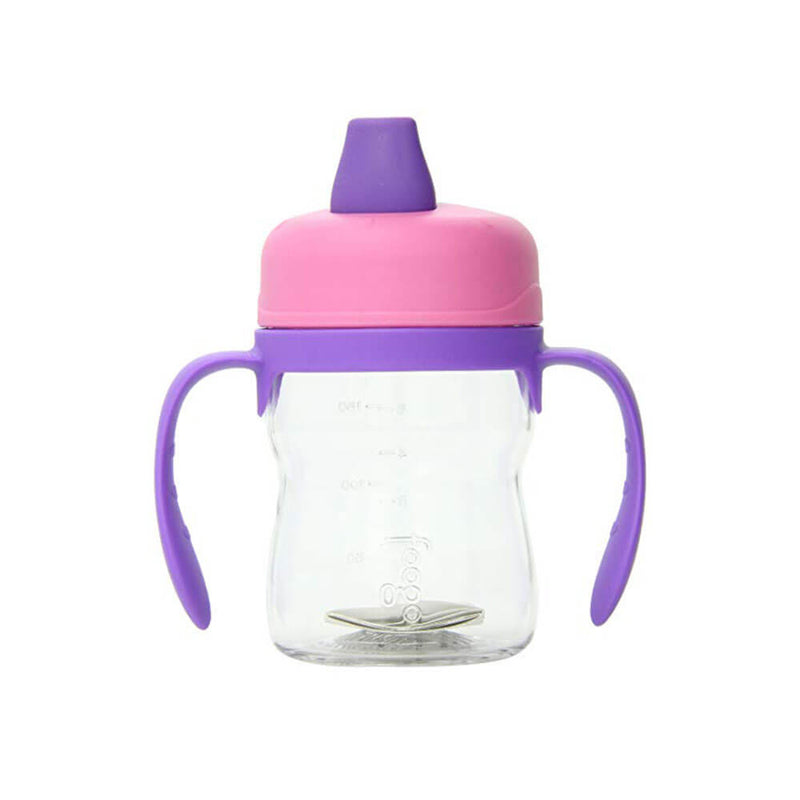 235mL Foogo Soft Spout Tritan Sippy Cup w/Handles