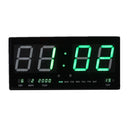 Multifunctional LED Wall Clock (Black)