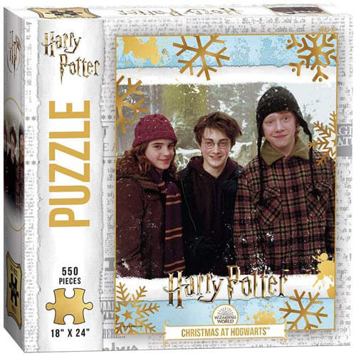 Harry Potter Christmas at Hogwarts Puzzle (550 pc)