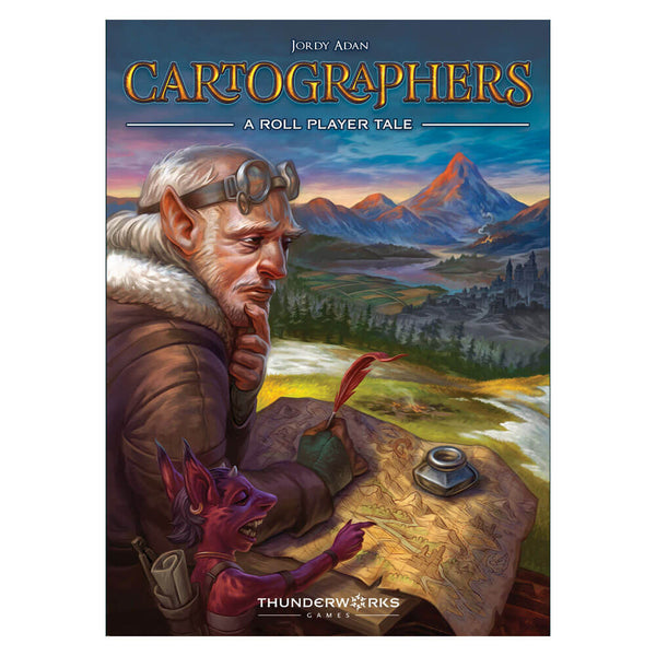 Cartographers A Roll Player Tale Board Game